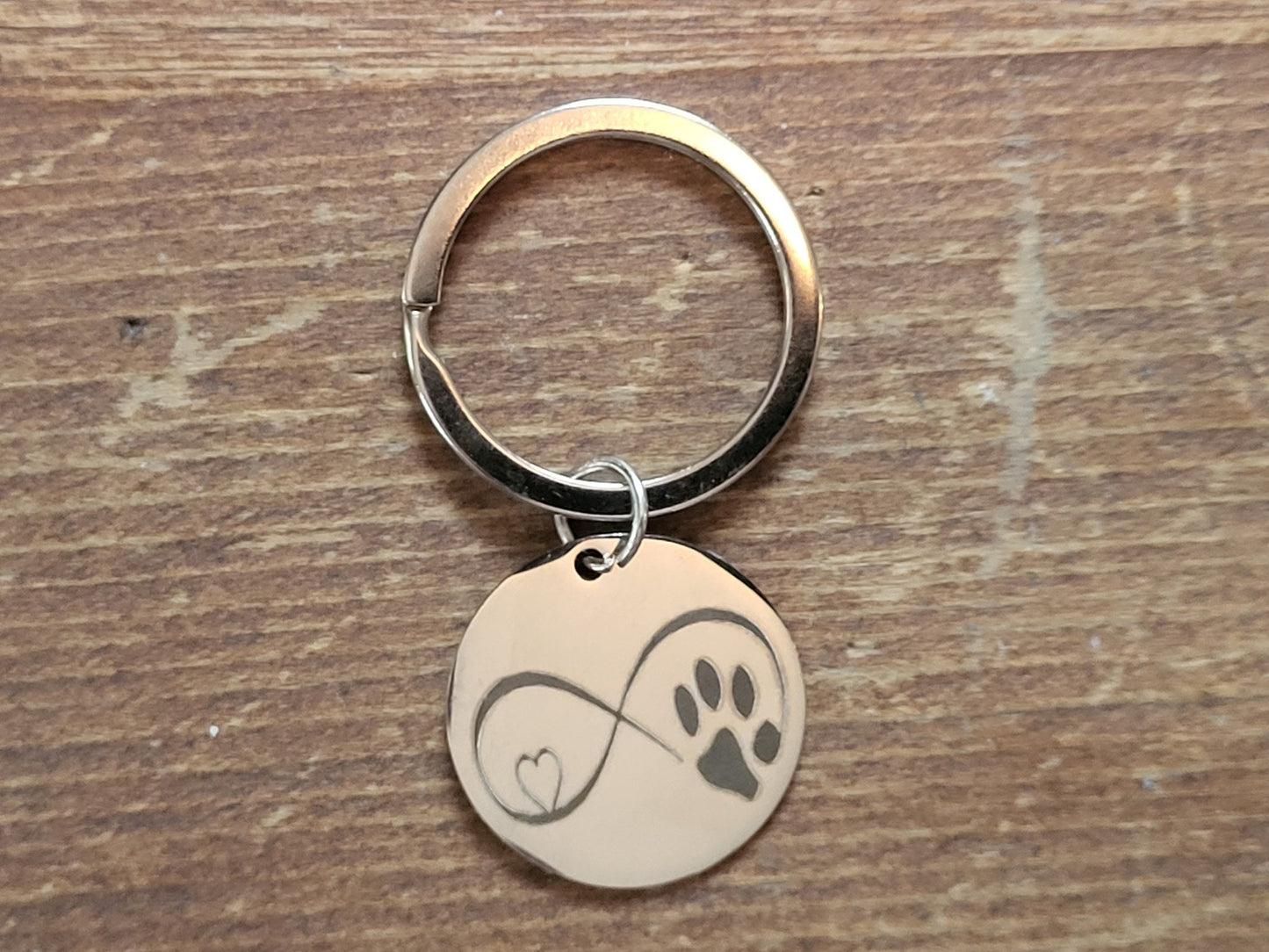 Furever eternal love keychain