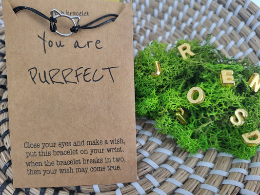 You are Purrfect bracelet