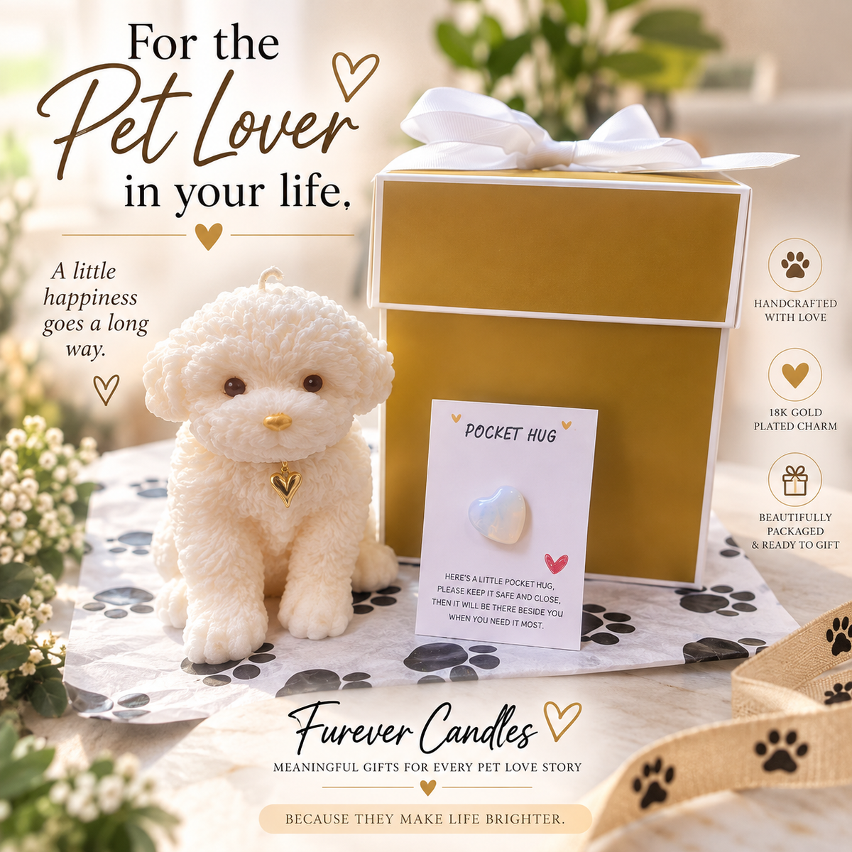 Signature Dog Candle
