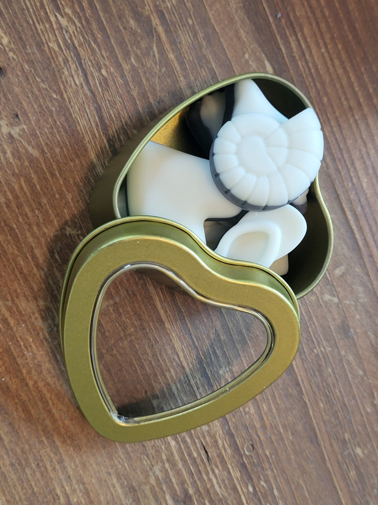 LUXE Melt Set, 4oz Heart Tin