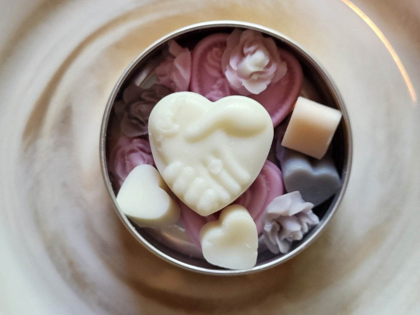 Mini Melt Set, 2oz Heart Tin