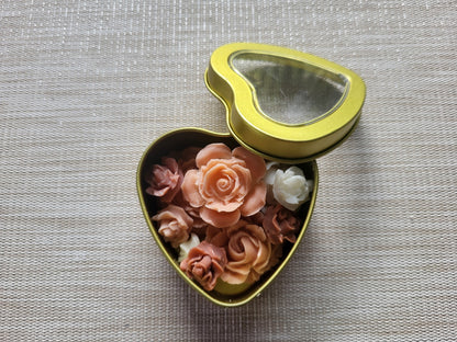 LUXE Melt Set, 4oz Heart Tin