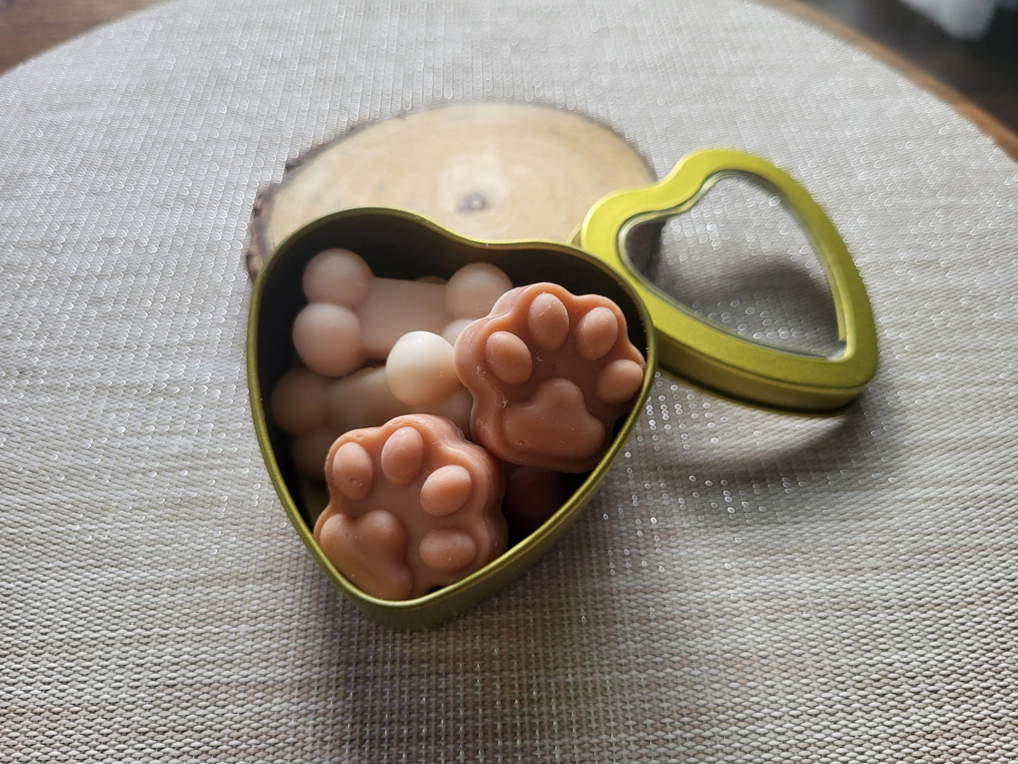 LUXE Melt Set, 4oz Heart Tin