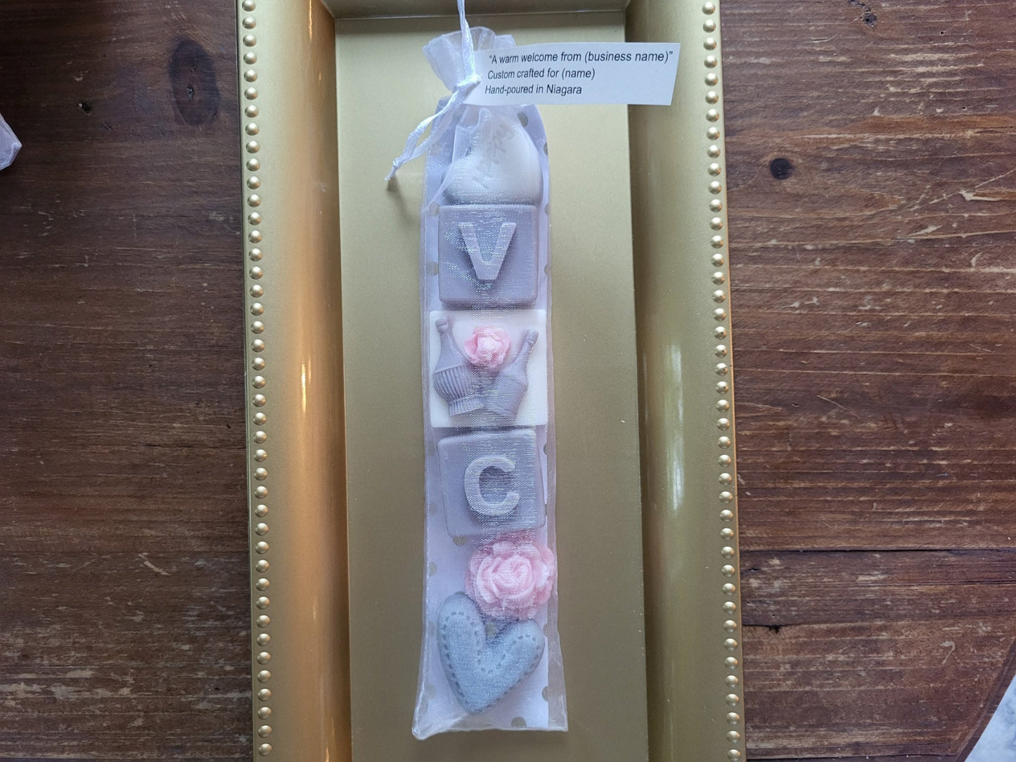 LUXE Melt Set, 4oz Heart Tin