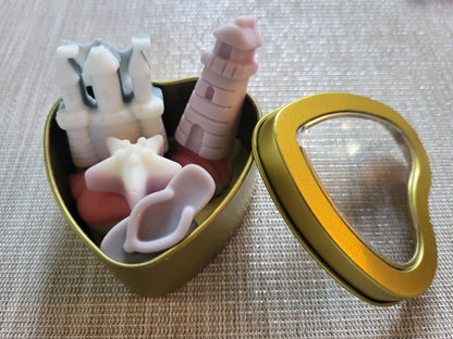 Mini Melt Set, 2oz Heart Tin