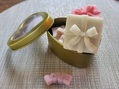 Mini Melt Set, 2oz Heart Tin