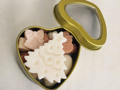 LUXE Melt Set, 4oz Heart Tin