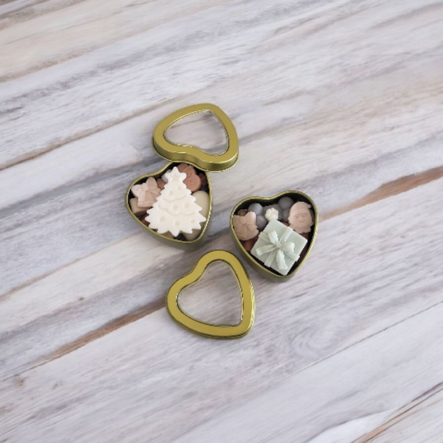 LUXE Melt Set, 4oz Heart Tin