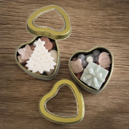 LUXE Melt Set, 4oz Heart Tin