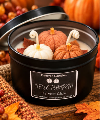 HELLO PUMPKIN CANDLE